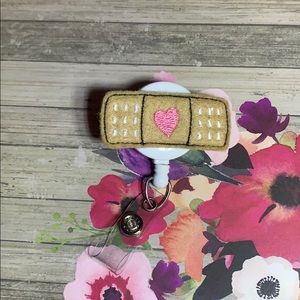 Felt Badge Reel Bandaid